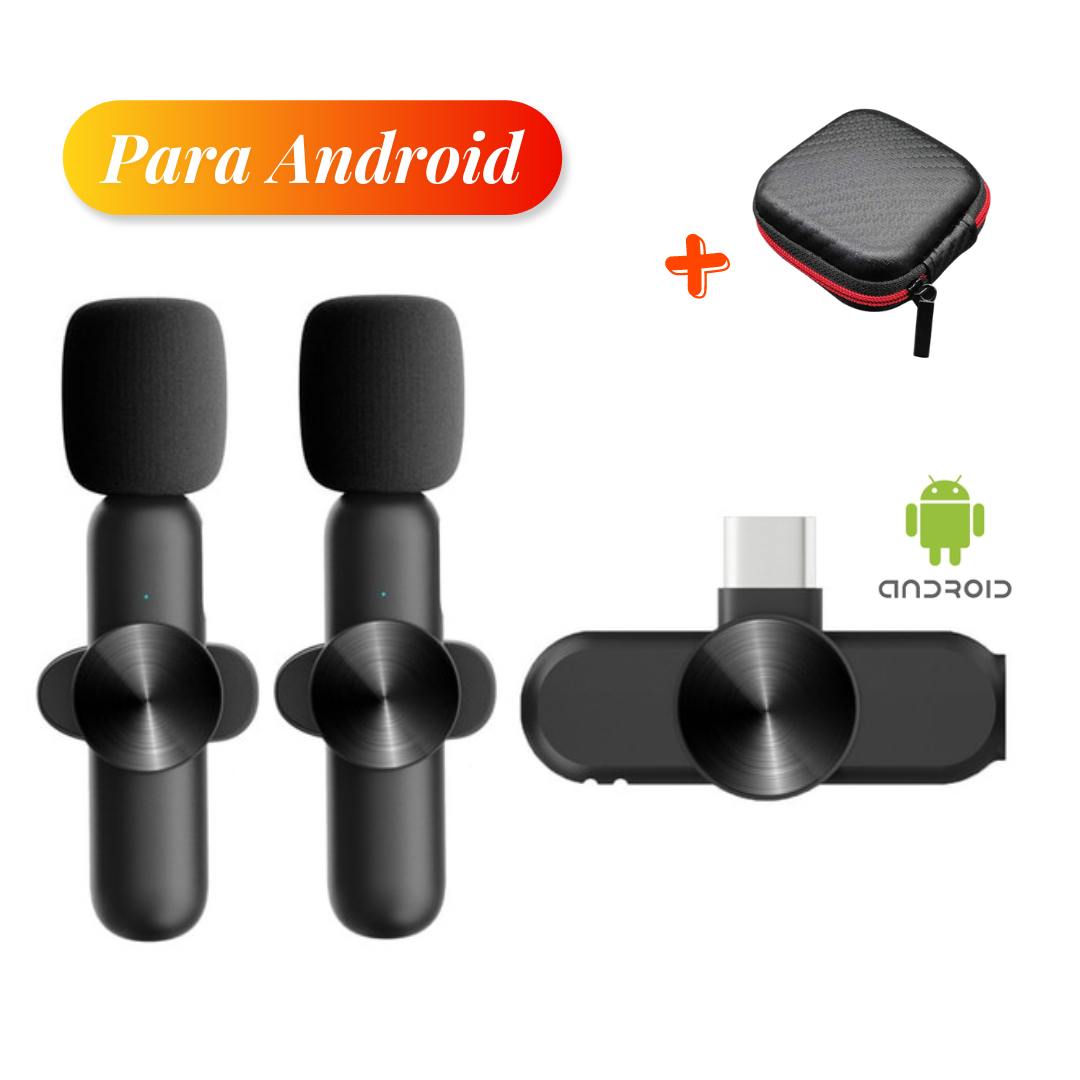 Microfone de Lapela Wireless One-Audio