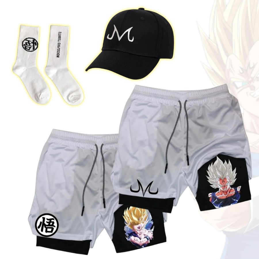 Shorts de desempenho Dragon Ball - Promoção imperdível