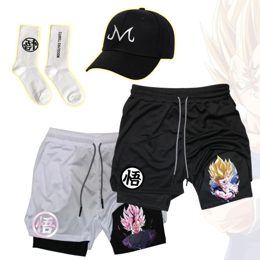 Shorts de desempenho Dragon Ball - Promoção imperdível