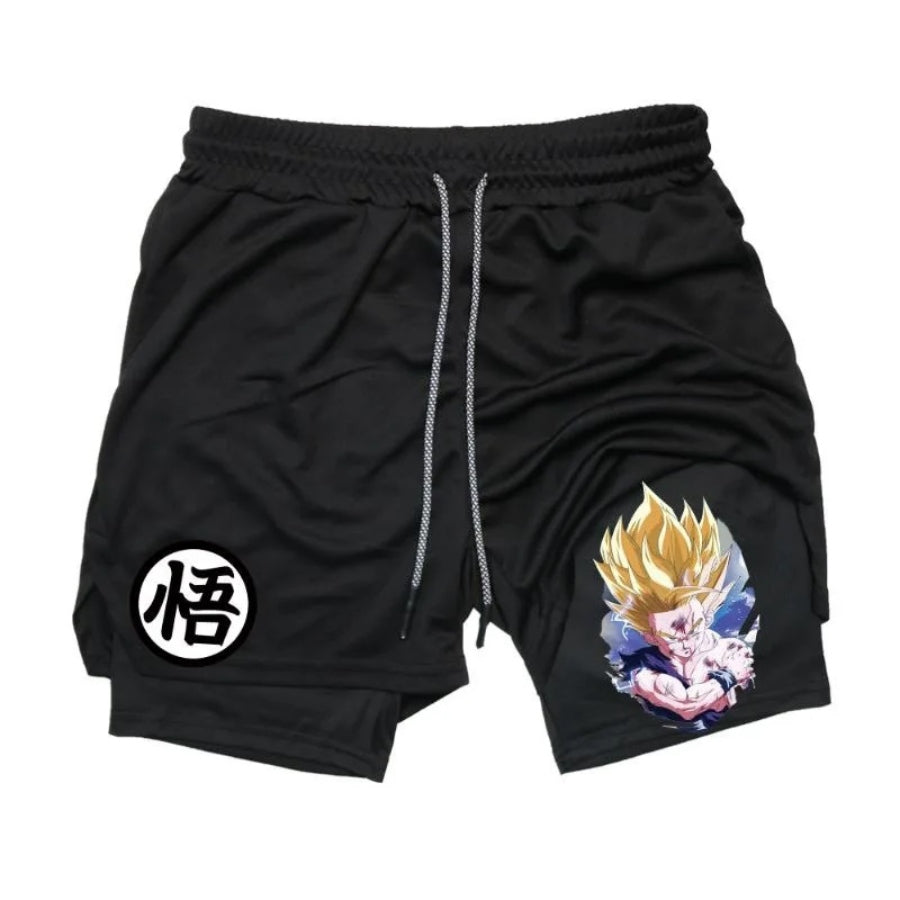 Shorts de desempenho Dragon Ball - Promoção imperdível