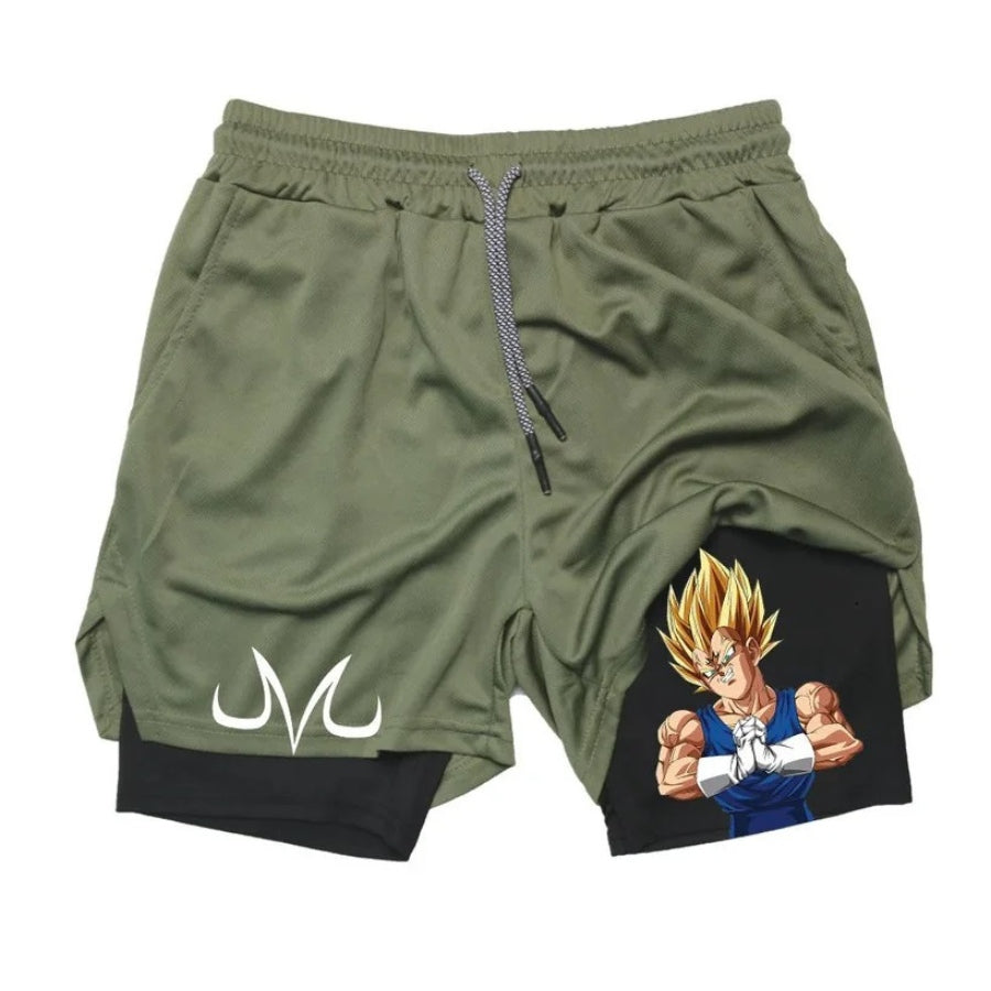 Shorts de desempenho Dragon Ball - Promoção imperdível