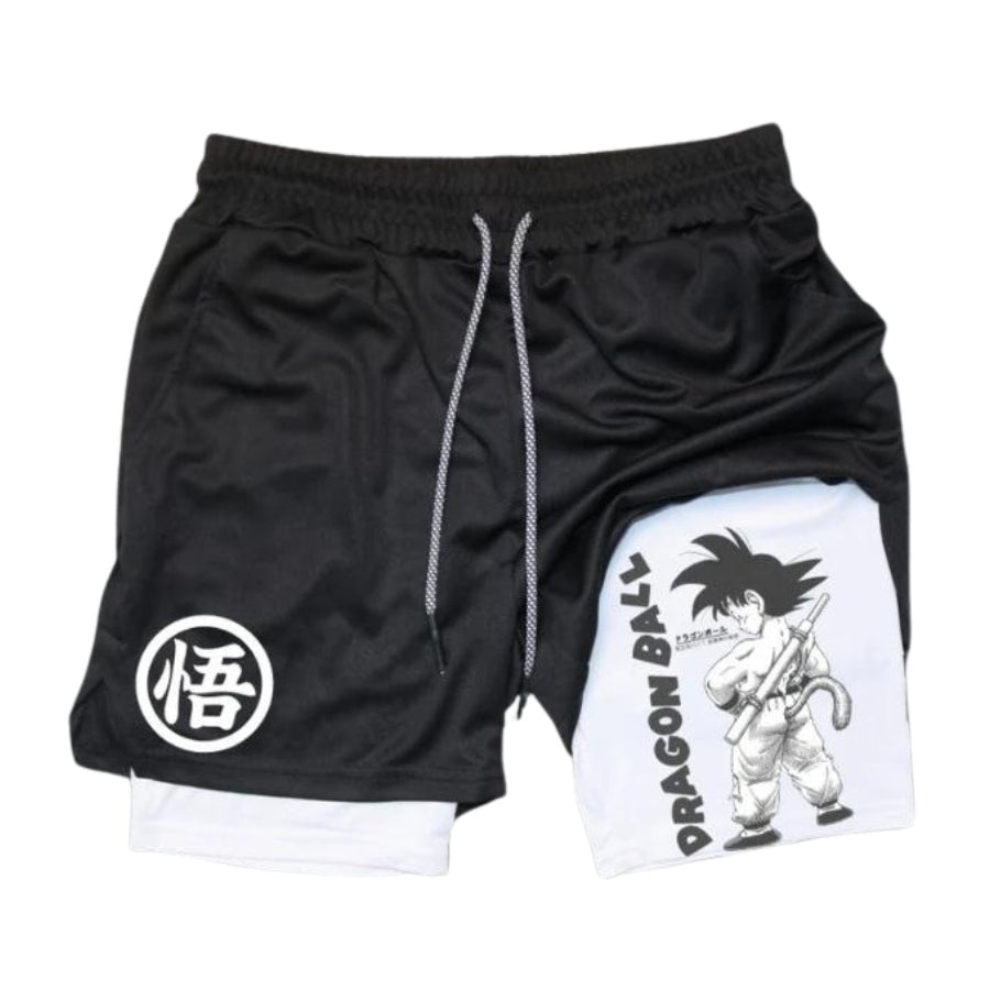 Shorts de desempenho Dragon Ball - Promoção imperdível