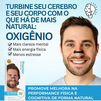 Dilatador Nasal Magnético Premier Original - Kit Econômico com 30 pares