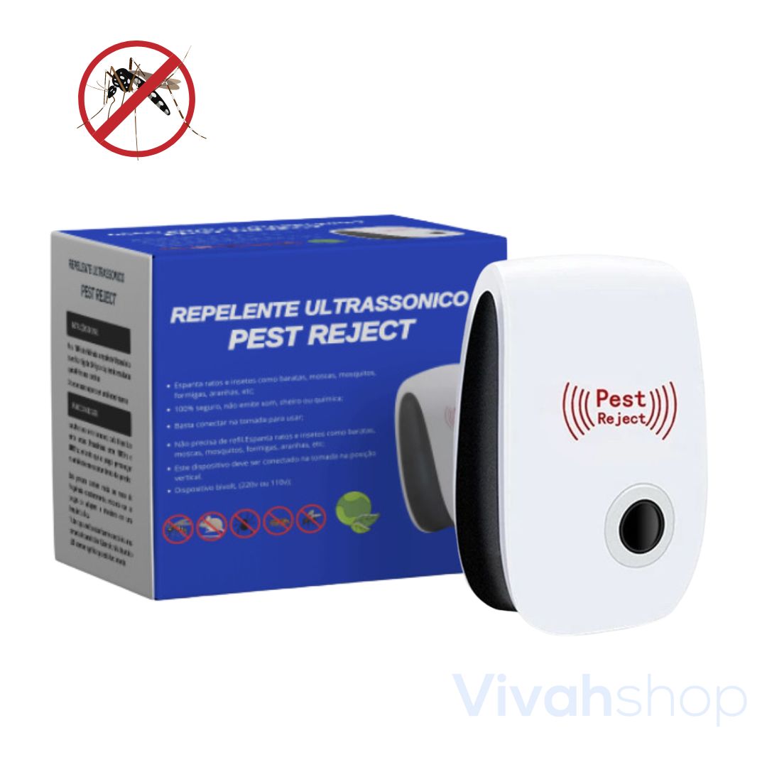 Cópia de Repelente Ultrassônico Pest Reject - Compre 2 Leve 3