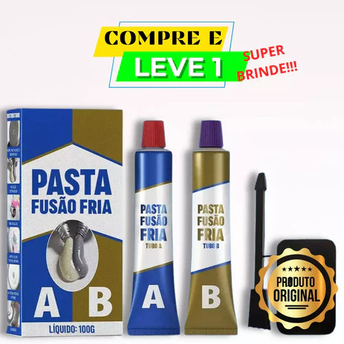 Solda FusãoFria™ Industrial Super Resistente + BRINDE EXCLUSIVO