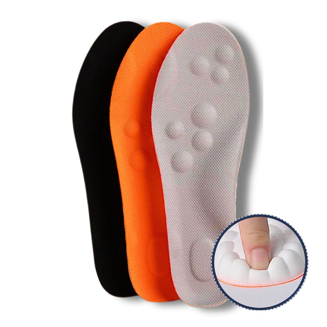 Palmilhas ortopédicas OrthoStep 4D - COMPRE 2 PARES E LEVE 3