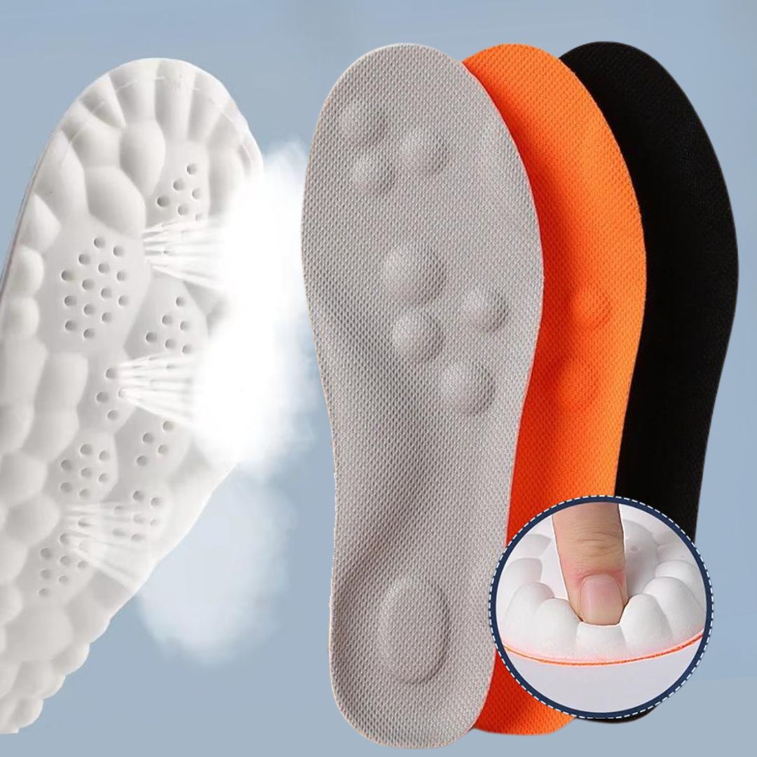 Palmilhas ortopédicas OrthoStep 4D - COMPRE 2 PARES E LEVE 3