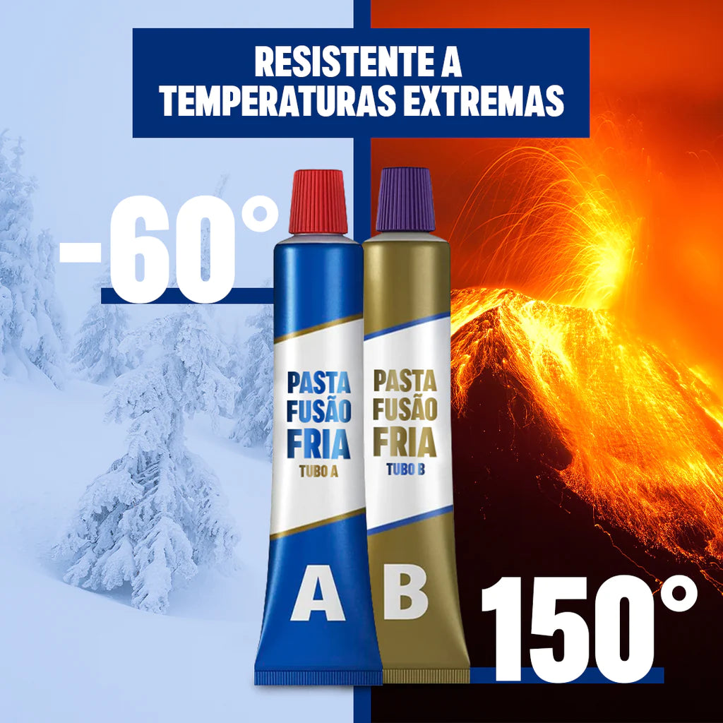 Solda FusãoFria™ Industrial Super Resistente + BRINDE EXCLUSIVO