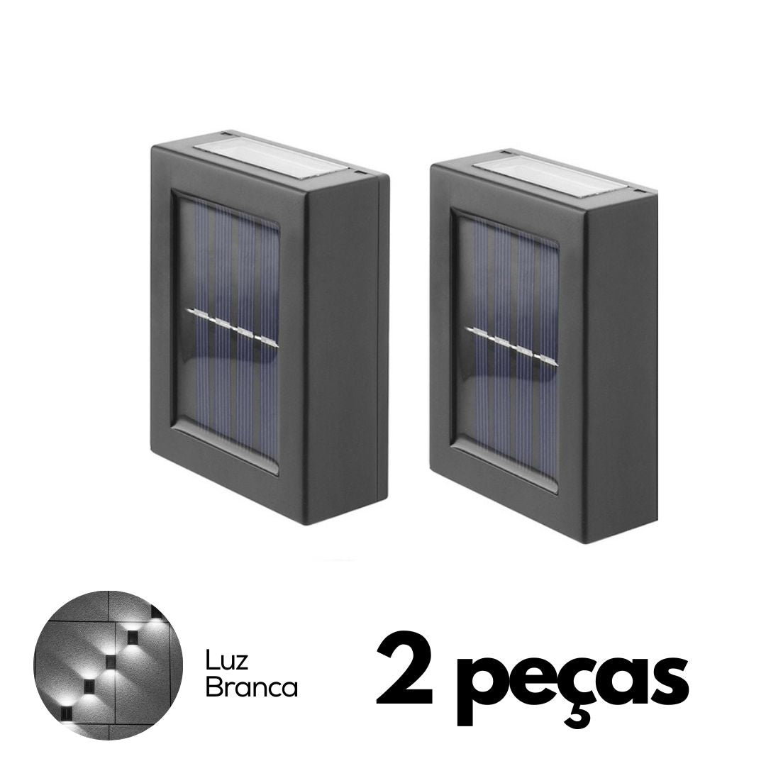 Kit Luminárias LED Recarregáveis com Luz Solar - SunsetLux