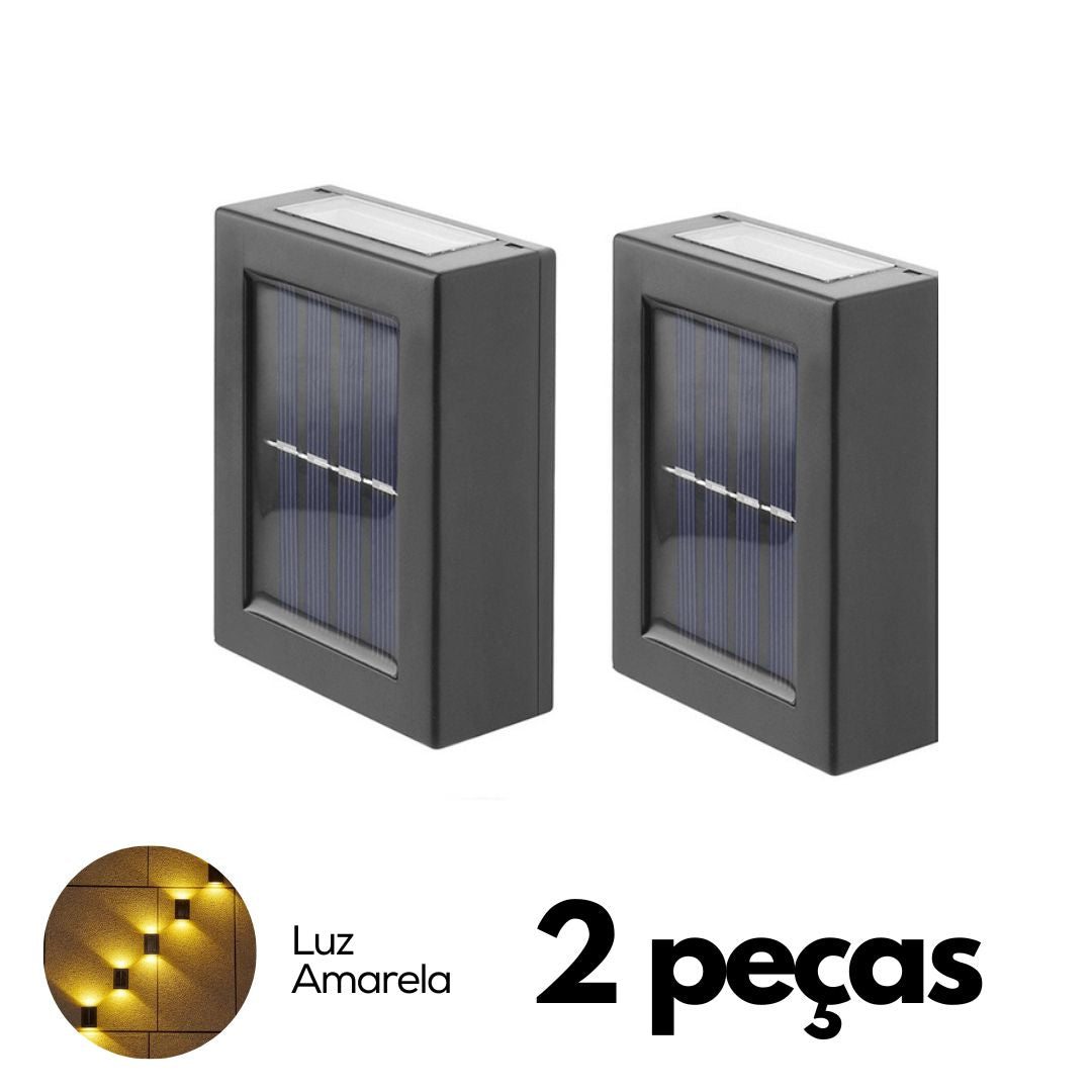 Kit Luminárias LED Recarregáveis com Luz Solar - SunsetLux