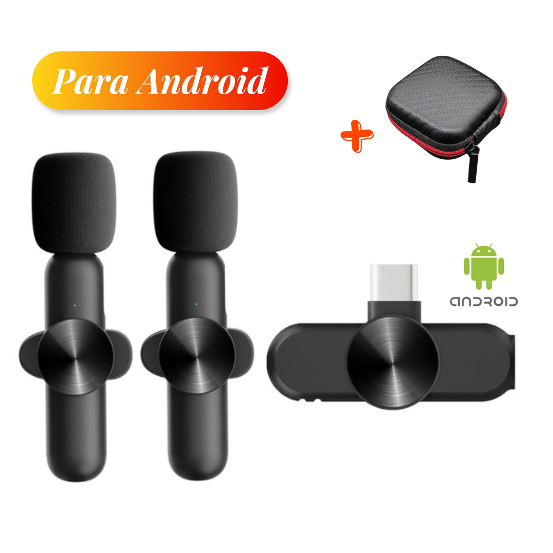 Microfone de Lapela Wireless  One-Audio