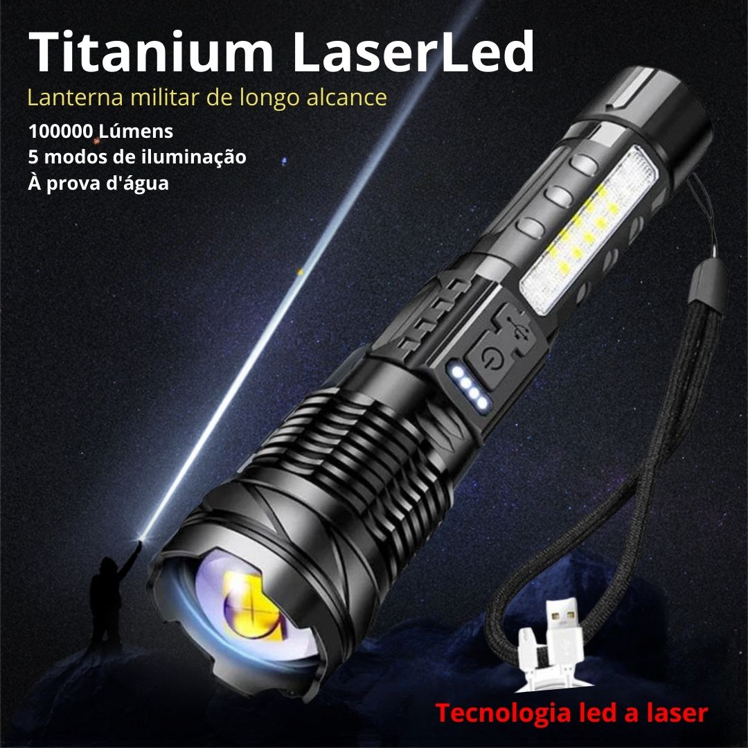 Lanterna tática Titanium LaserLed